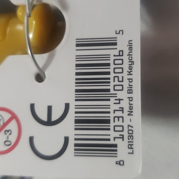 Lot of 10 NERD BIRD LIGHT UP LED KEYCHAIN - Picture 6 of 7